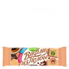 Вафли из полбы Кофейные без сахара 15 г Вастэко 110849