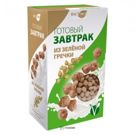 Готовый завтрак из зелёной гречки 170 г Вастэко 110852