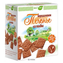 Печенье Бородинское из полбы бездрожжевое 170 г Вастэко 110867