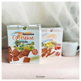 Печенье Бородинское из полбы бездрожжевое 170 г Вастэко 110867