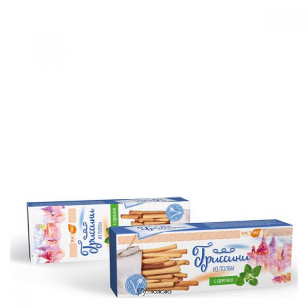 Гриссини из полбы с орегано 170 г Вастэко 110893