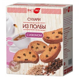 Сухари с изюмом 170 г Вастэко 110897