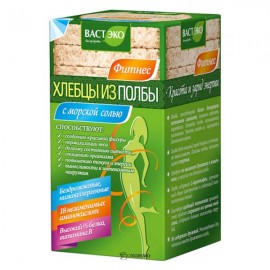 Хлебцы из полбы круглые с морской солью 100 г Вастэко 110921