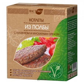 Котлеты из полбы с кунжутом и мускатным орехом 200 г Вастэко 110922