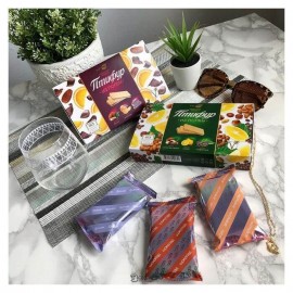 Птифур из полбы Шоколад и орехи Лимон Кофейные 84 г Вастэко 110932