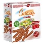 Соломка цельнозерновая из полбы с паприкой бездрожжевая 150 г Вастэко 110945