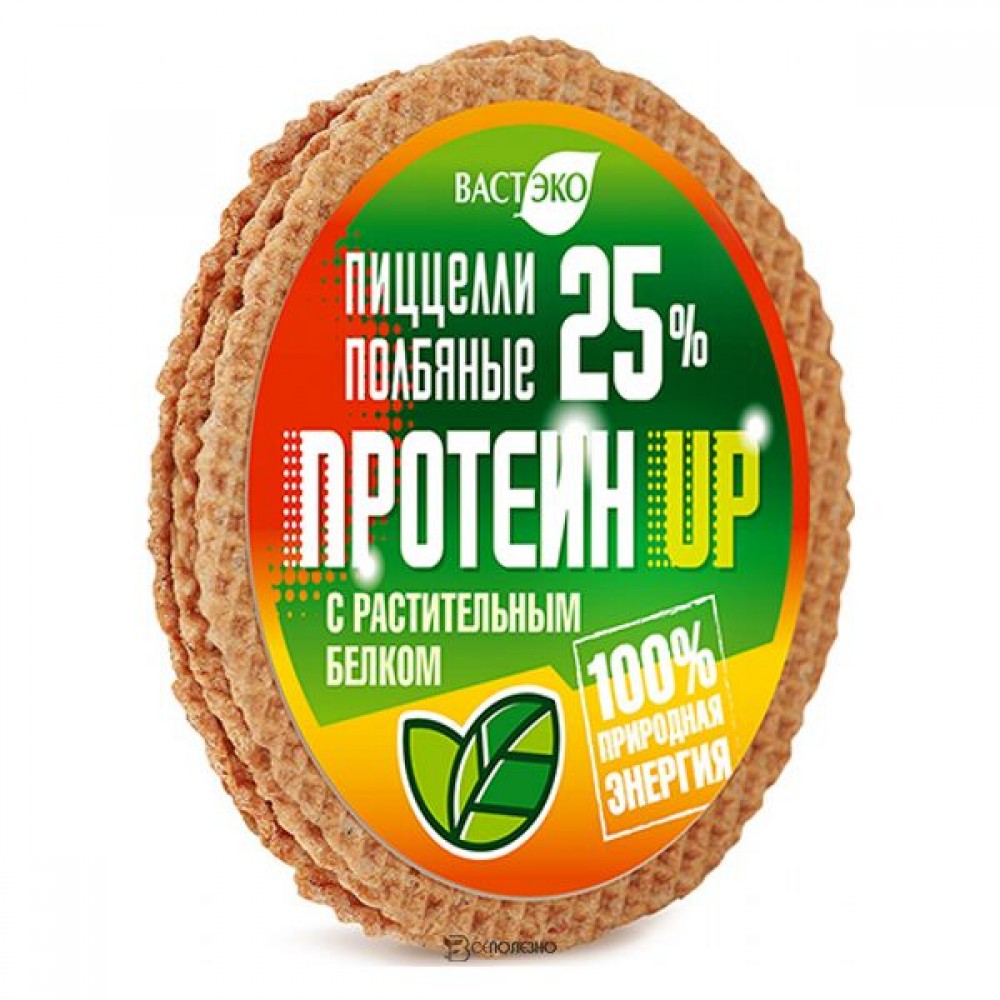 Пиццелли полбяные Протеин UP с растительным белком 27 г Вастэко 110947