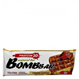 Батончик неглазированный Венские вафли 60 г Bombbar 110982