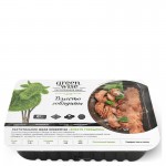 Полуфабрикат растительный охлажденный Растительное филе со вкусом Говядины 200 г GREENWISE 111010