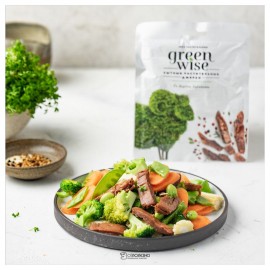 Продукт растительный вяленый готовый к употреблению со вкусом Баранины 200 г GREENWISE 111012