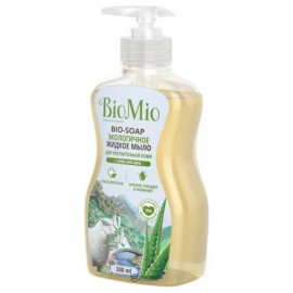 BIO-SOAP МЫЛО жидкое для чувствительной кожи с гелем алоэ вера Увлажнение SENSITIVE BioMio 300 мл 111039