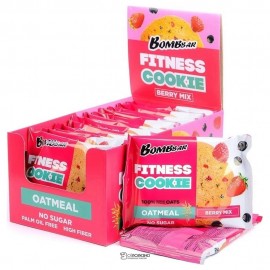 Печенье неглазированное овсяное ягодный микс 40 г Bombbar 111050