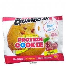 Печенье неглазированное вишня Protein cookie Cherry 40 г Bombbar 111053