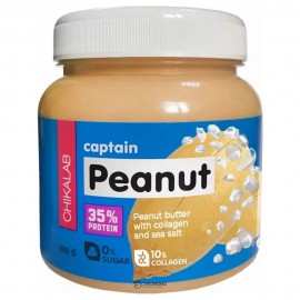 Арахисовая паста с морской солью 250 г CAPTAIN PEANUT CHIKALAB 111064