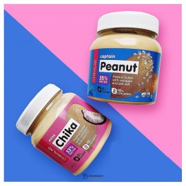 Арахисовая паста с морской солью 250 г CAPTAIN PEANUT CHIKALAB 111064