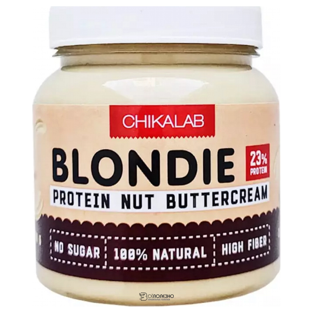 Паста белая с кешью 250 г BLONDIE CHIKALAB 111065