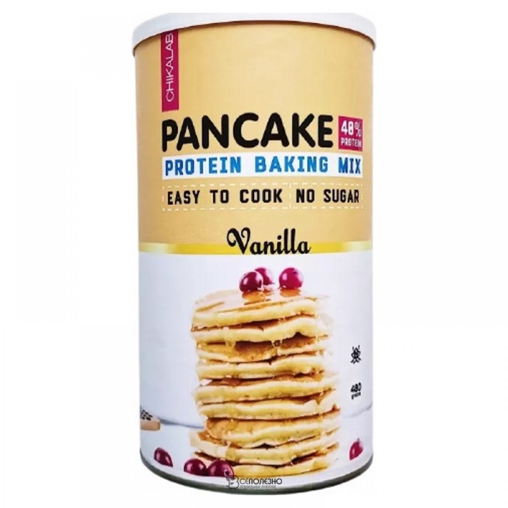 Сухая смесь для приготовления панкейков Ваниль 480 г CHIKALAB 111073