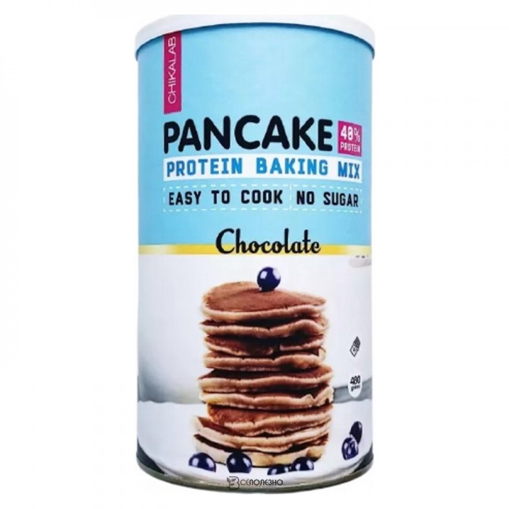 Сухая смесь для приготовления панкейков Шоколад 480 г CHIKALAB 111074