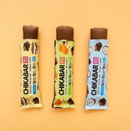 Батончик глазированный Арахис с карамельной начинкой 60 г CHIKALAB 111079