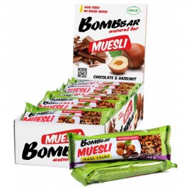 Батончик мюсли Фундук мультизлаковый Bombbar 45 г 111104