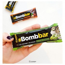 Батончик протеиновый Фисташковая меренга в шоколаде Bombbar 40 г 111111