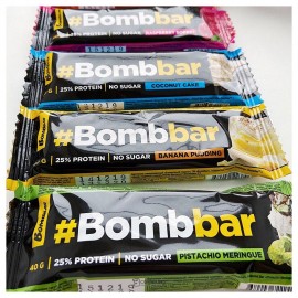 Батончик протеиновый Фисташковая меренга в шоколаде Bombbar 40 г 111111