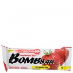 Батончик протеиновый Клубника Bombbar 60 г 111125