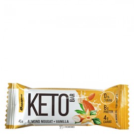 Батончик KETO Миндальная нуга и ваниль неглазированный Bombbar 40 г 111127