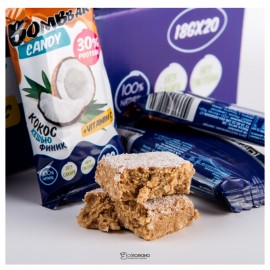 Конфета протеиновая Кокос с кешью Bombbar 18 г 111133