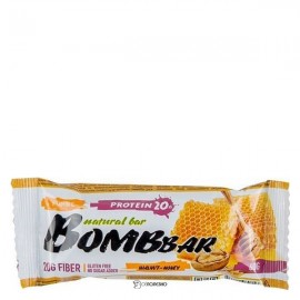 Батончик грецкие орехи с мёдом неглазированный Bombbar 60 г 111145