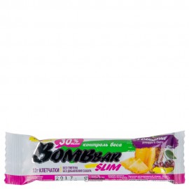 Батончик Ананас-Вишня неглазированный Bombbar 35 г 111151
