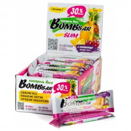 Батончик Ананас-Вишня неглазированный Bombbar 35 г 111151