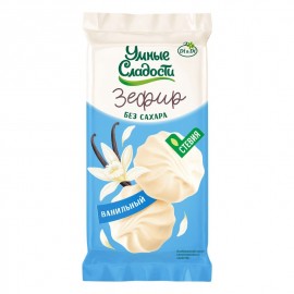 Зефир Ваниль со стевией Умные сладости 50 г 111159