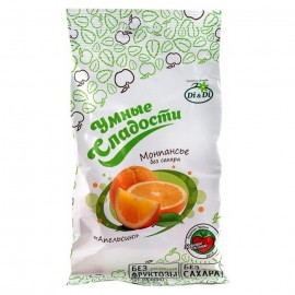 Леденцы без сахара Апельсин Умные сладости 55 г 111161