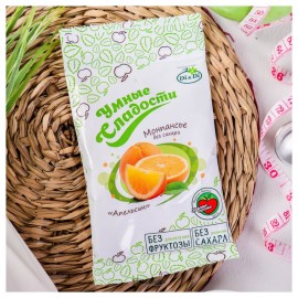 Леденцы без сахара Апельсин Умные сладости 55 г 111161