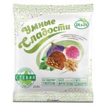 Конфеты со стевией Инжир и грецкий орех глазированные Умные сладости 210 г 111164