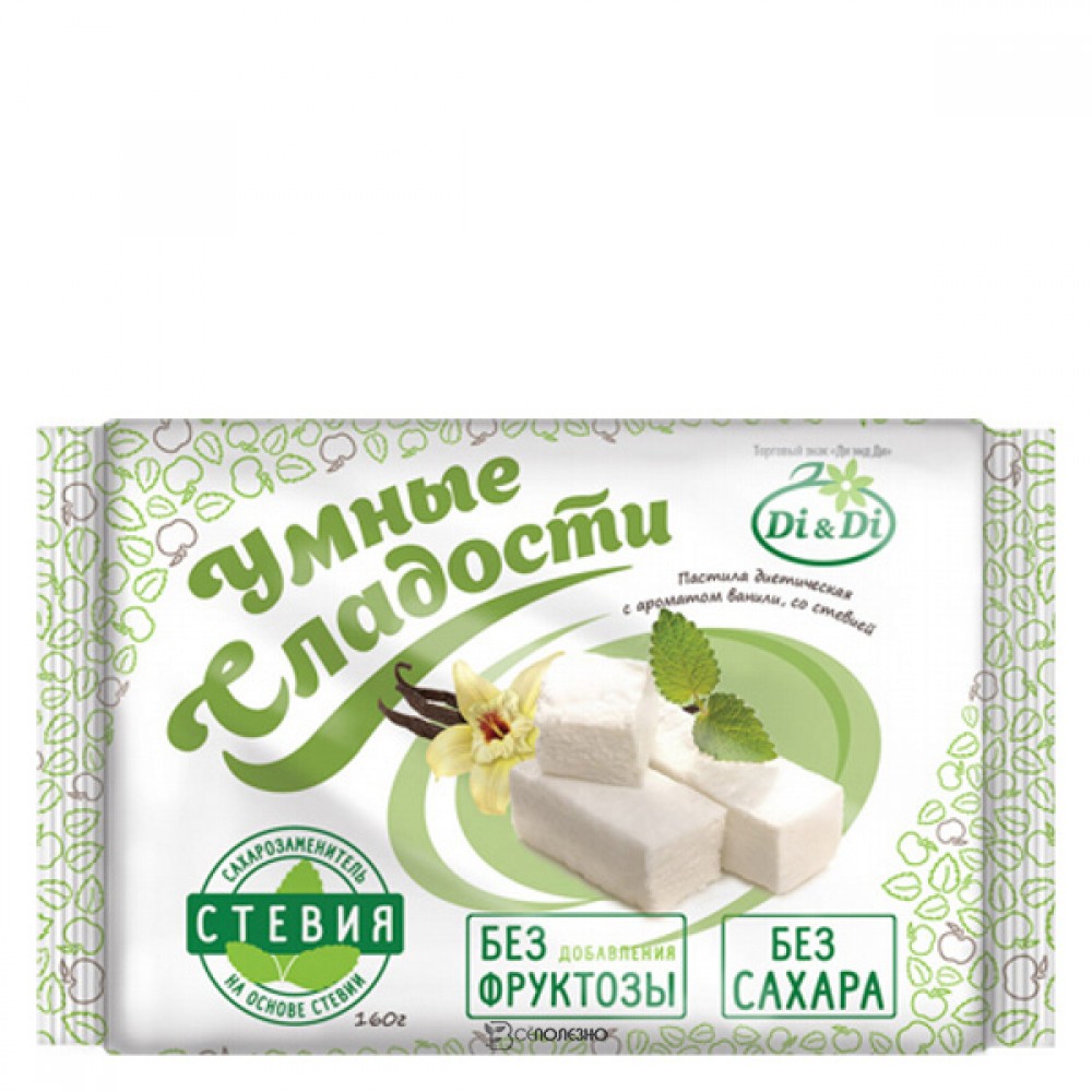 Пастила Ваниль Умные сладости 160 г 111170