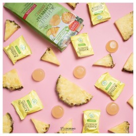 Мармелад желейный на фруктозе Живые конфеты из свежих фруктов Ананас Лакомства для здоровья 170 г 111175