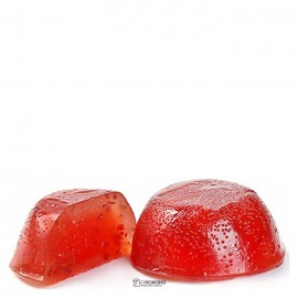 Мармелад желейный на фруктозе Живые конфеты из свежих фруктов Шиповник и Клюква Лакомства для здоровья 170 г 111183