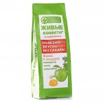 Живые конфеты мармелад на фруктозе из свежих фруктов Яблоко и сельдерей Лакомства для здоровья 170 г 111184