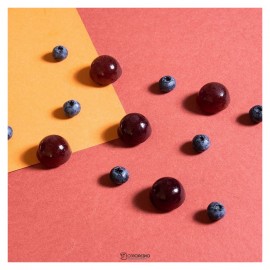 Мармелад желейный на фруктозе Живые конфеты из свежих ягод Черника Лакомства для здоровья 170 г 111185