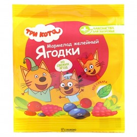 Мармелад желейный Ягодки Три кота 35 г 1/21 111206