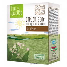 Отруби Амарантовые с гречей Ешь здорово 250 г 111231