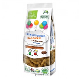 Палочки кукурузные с корицей Ешь здорово 80 г 111237