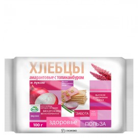 Хлебцы амарантовые с луком Ешь здорово 100 г 111249