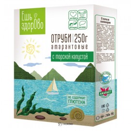 Отруби Амарантовые с морской капустой Ешь здорово 250 г 111253
