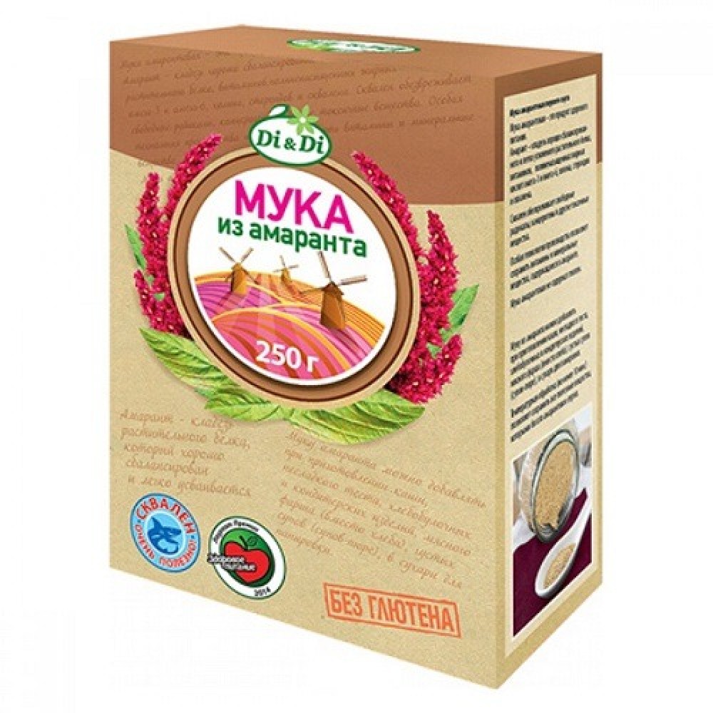 Мука амарантовая без глютена Ешь здорово 250 г 111258