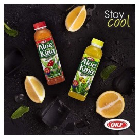 Напиток безалкогольный негазированный с ароматом золотого киви Алоэ Вера Кинг Золотой Киви 500мл OKF 111275