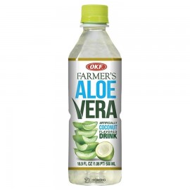Напиток безалкогольный негазированный с ароматом кокоса Алоэ Вера Фермерская Кокос 500мл OKF 111279