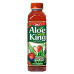 Напиток безалкогольный негазированный с ароматом клубники Алоэ Вера Клубника без сахара 500мл OKF 111283